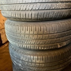 値下げアルミホイールタイヤセットの画像