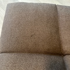 座椅子　ダークブラウンの画像