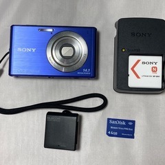 SONY  Cyber-shot DSC-W550  ブルー