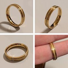 サージカルステンレス(医療用ステンレス）リング/新品（15号）の画像