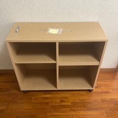 明日13時までの受け渡し無印良品パイプボードボックス