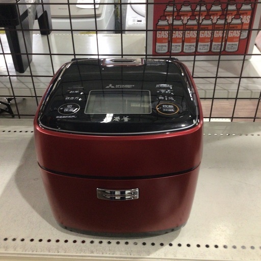 IH炊飯器 三菱 NJ-SWB06-R 2020年製 3.5合炊き