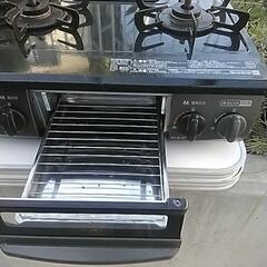 リンナイLPガスコンロ美品です。お話し中です。の画像