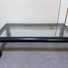 【取りに来られる方限定】応接用ガラス天板テーブル差し上げます
