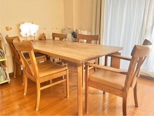 【停止中】カリモクのダイニングテーブル&チェア