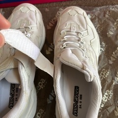 内ばきシューズ24cmワイド3Ｅの画像