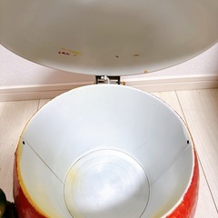 【値下げ】ブリキのゴミ箱の画像