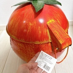 【値下げ】ブリキのゴミ箱の画像