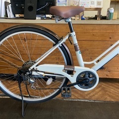 前後タイヤ・チューブ新品！】 LEDオートライト 6段変速 26インチ