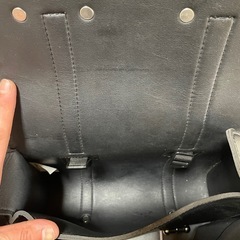 バイク レザーサイドバックの画像