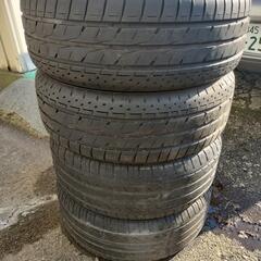 夏タイヤ 215/55R17 ４本セット(2本2本でメーカー・年式が違う)の画像