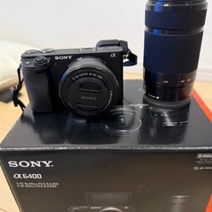 α6400 ダブルズームレンズ
