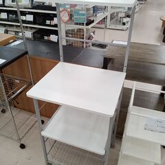 ★ジモティ割あり★  キッチンラック ホワイト W50.5×D5...