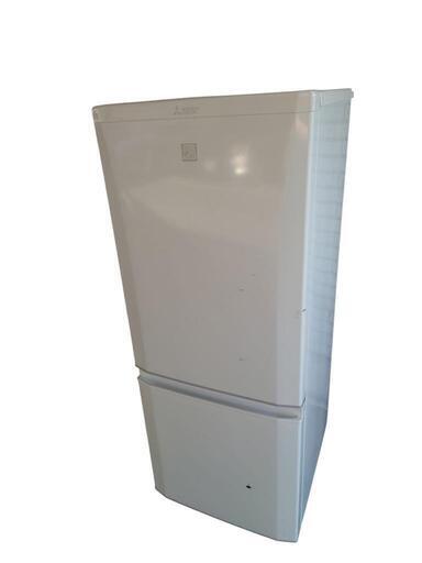 2020年製 冷蔵庫 146L 三菱ノンフロン冷凍冷蔵庫 MR-P15EE-KW1