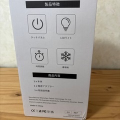 【取引完了】卓上 冷風扇 コンパクトポータブルクーラー スポットクーラー ポータブルエアコン 小型 の画像