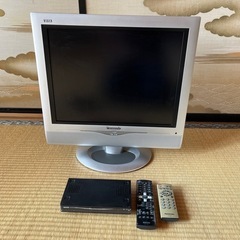 パナソニック20インチTVモニターとデジタルチューナー 動作確認済