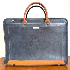 美品 バレンチノサバティーニ ビジネスバッグ レザー 2way ...
