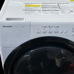 ドラム式電気洗濯乾燥機 ES-S7F-WL JETの画像