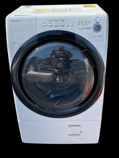 ドラム式電気洗濯乾燥機 ES-S7F-WL JET