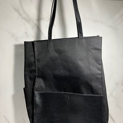 ☆値下げ☆W2504-895  Y's トートバッグ 縦型 ブラック
