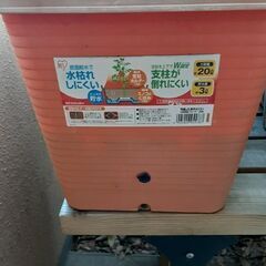 終了【バラ売り可】マンション家庭菜園：プランターの画像