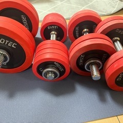 可変ダンベル　４個セット　60kg分