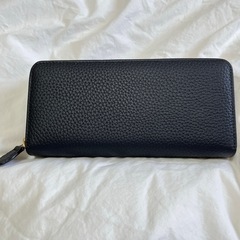 新品　新生活　レディース財布 長財布 本革 コインスルー ラウンドファスナーの画像
