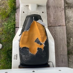 【ジャンク】HONDA GYRO X TD01 鍵無し 始動未確認 現状車 販売証明書有り 部品取り 宅配ボックス 3輪 ジャイロ ジャンクヤード 掘り出し物の画像