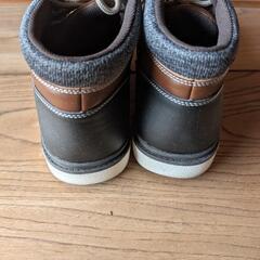 (極上)　防水　防滑
ブラウン レザー ワークブーツ ハイカットの画像