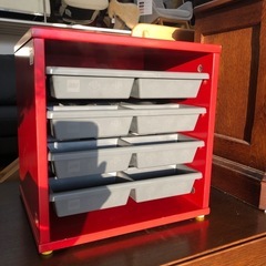 【トレファク中央林間店】収納BOX LEGO キズ有の画像