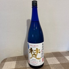 日本酒一升瓶　梵中取り純米大吟醸