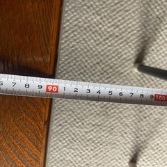 木製のローテーブルの画像