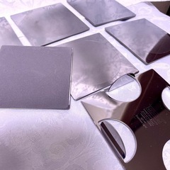 【未使用】IKEAステンレスコースター6枚セットの画像
