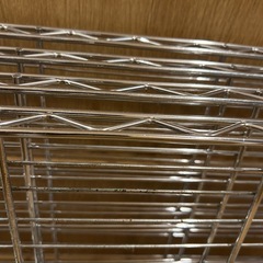 【受渡者決定】メタルラック 4段 キャスター付の画像