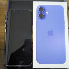 iPhone16plus SIMフリーかなり美品！