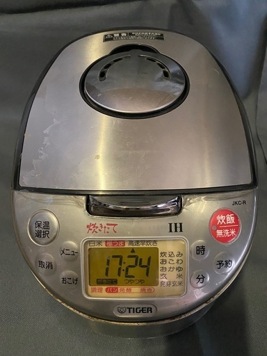 【未使用品】TIGER IH炊飯ジャー 5.5合炊きJKD-R100-WU 未使用品】TIGER IH炊飯ジャー 5.5合炊きJKD-R100-WU - メルカリ