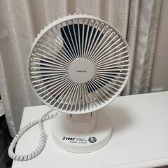 小型扇風機(縦置き、クリップ止め両方出来ます。)