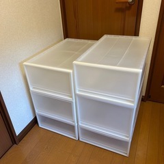 無印　ポリプロピレンケース　押入れ用の画像