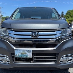 H26年式 ホンダ N-WGNカスタムG★総額19.8万円★車検2年付き 純正ナビ フルセグTV Bカメラ BTオーディオ 純正アルミ スマキー２つ 外観良好！機関良好♪の画像