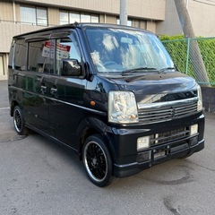 18年式/スクラムワゴン/PZターボ/車検丸2年/片側パワースライドドア/社外15インチアルミ/シートカバー/DVD.CD.Bluetooth.FM/フォグの画像
