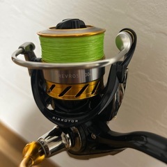 EGING NEW CONCEPT Squid Saber 762、レブロス2004 ロットとリールセット
の画像