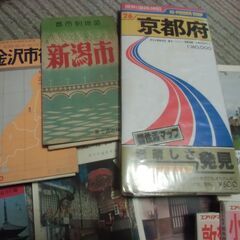 昭和レトロ 日本 トラベル 地図 ガイドブック ポケットガイド 味覚地図 まとめて お譲りします。＊石川県＊美川より＊期間限定の画像