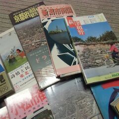 昭和レトロ 日本 トラベル 地図 ガイドブック ポケットガイド 味覚地図 まとめて お譲りします。＊石川県＊美川より＊期間限定の画像