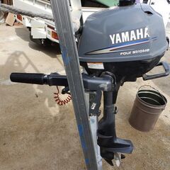 引き取り限定  ヤマハ  2馬力 船外機4ST　＆　魚探