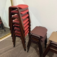 スタッキング　スツール　2色　6脚の画像