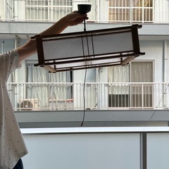 　和室　電気　の画像