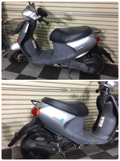 埼玉県深谷市 スズキ レッツ4 原付 スクーター 50cc バイク CA45A