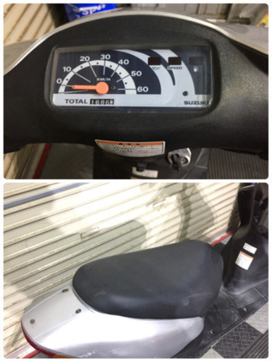 埼玉県深谷市 スズキ レッツ2 ⑰ CA1PA 原付 スクーター 50cc 通勤 通学 バイク [jog dio ディオ ジョグお探しの方などにも如何でしょうか