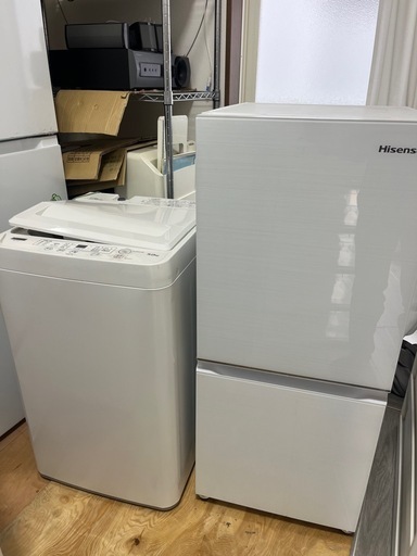 福岡市配送設置無料　冷蔵庫、洗濯機セット