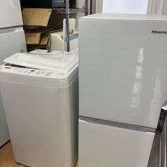 福岡市配送設置無料　冷蔵庫、洗濯機セット